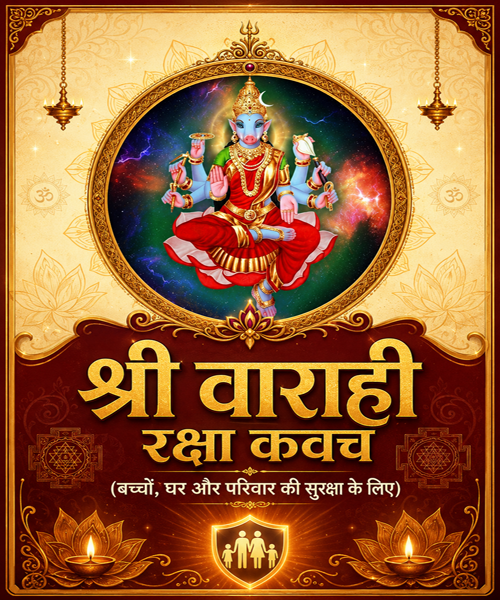 Shri Varahi Raksha Kavach (for protection of children, home and family)