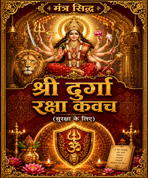 Mantra Siddha Shree Durga Raksha Kawach (For Protection)