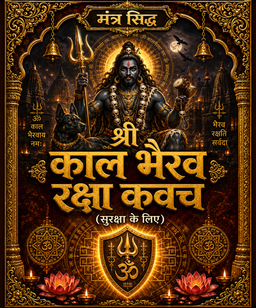 Mantra Siddha Shri Kaal Bhairav Raksha Kavach (For Protection)