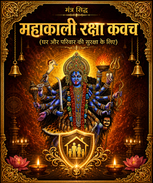 Mantra Siddha Mahakali Raksha Kavach (For home and family protection)